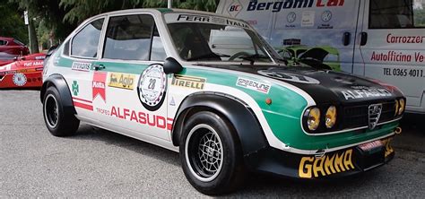 Hillclimb Monster Alfa Romeo Alfasud Ti Trofeo Le chant du trèfle