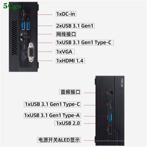 5cgo【含稅】全新asus華碩 Pn30迷你桌上型電腦主機amd Mini微型辦公家用nuc壁掛桌電電腦正版win10 Yahoo奇摩拍賣