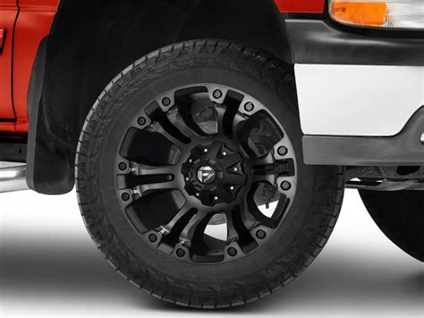 Fuel Wheels Silverado 1500 Vapor Matte Black Double Dark Tint 6 Lug