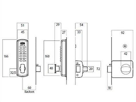 Lockwood 530 Digital Lock 002 Deadlatch Interior Effects