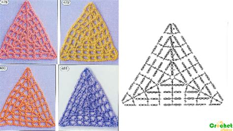 Triangle Crochet Motif Mycrochetpattern