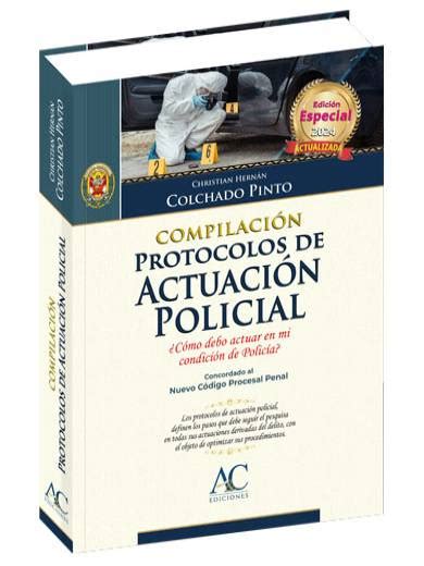 Compilaci N Protocolos De Actuaci N Policial Librer A Juridica