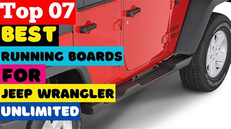 Top Best Running Boards For Jeep Wrangler Jeep Wrangler Unlimited