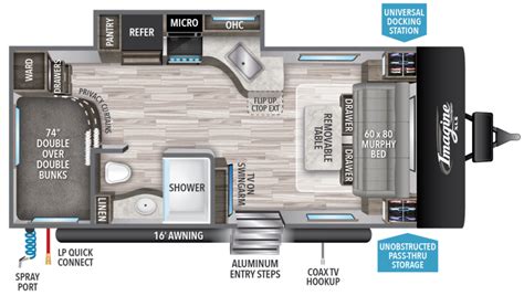 imagine xls floor plan | RV Living USA