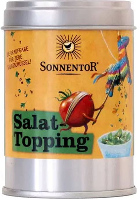 Sonnentor Organic Salad Topping Spice Mix G Piccantino Online Shop Uk