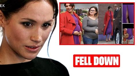 Pregnant Woman Exposes Meghan S Moonbump Her Magic Bump Caught Falling