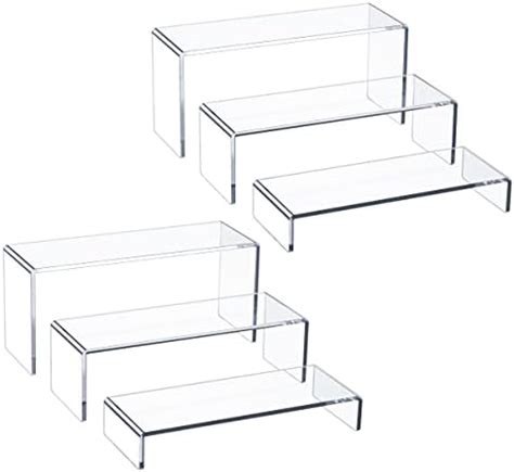 Amazon 27 Pcs Acrylic Display Riser Large Acrylic Risers For