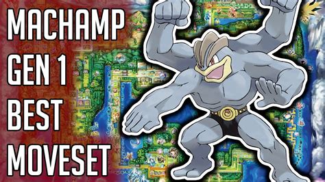 Machamp Gen 1 Best Moveset Machamp Best Moveset Moves Pokemon Red