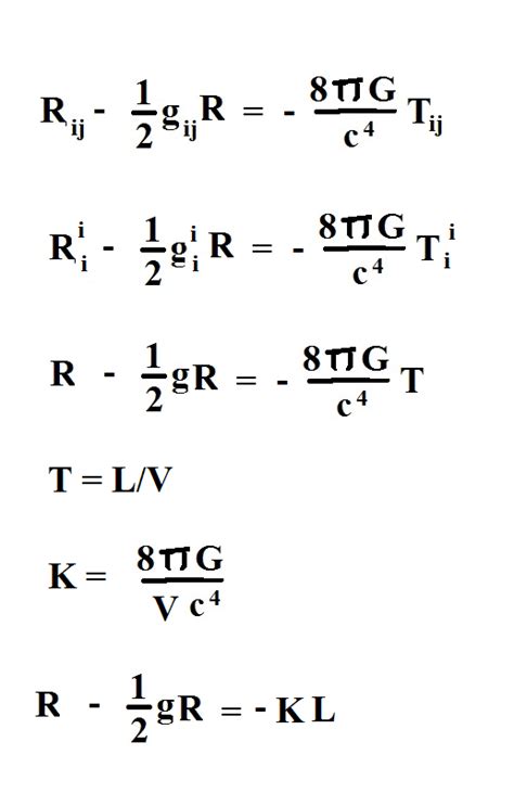 GM Jackson Physics and Mathematics: Einstein's Field Equations Simplified