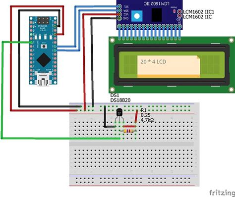 Display address of a DS18B20 on LCD display - Programming - Arduino Forum