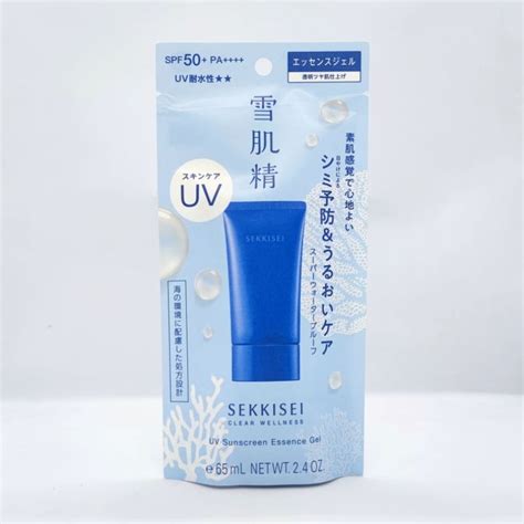 Kos Sekkisei Clear Wellness Uv Sunscreen Essence Gel Spf Pa