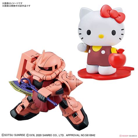 Bandai Sdcs Hello Kitty Ms 06s Chars Zaku Ii