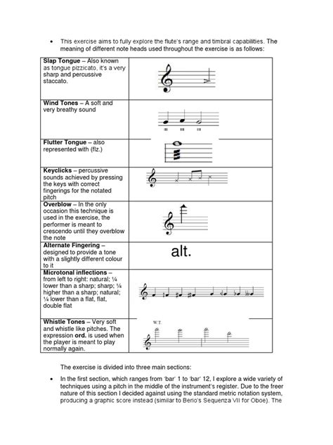 Timbre Exercise | PDF | Pitch (Music) | Musical Instruments