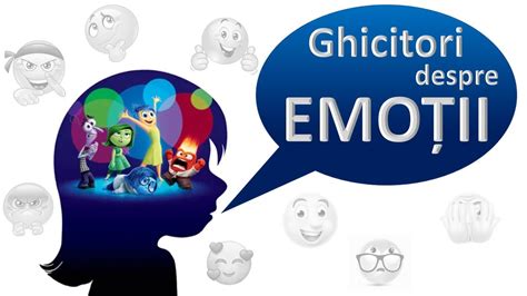 Ghicitori Despre Emotii Ghici Gicitoarea Mea Youtube