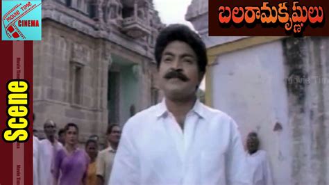 Rajasekhar Emotional Dialogues Scene Balarama Krishnulu Movie