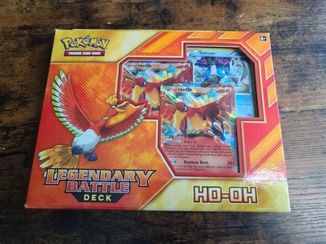 Free Pokemon Legendary Battle Deck Ho Oh Sealed Bnew In Box Trading