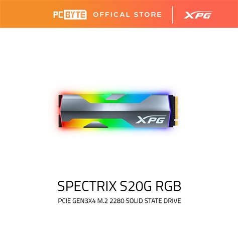 Adata Xpg Spectrix S G Pcie Gen X M Rgb Solid State Drive