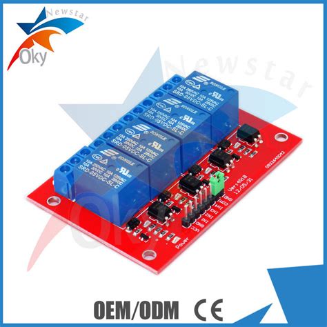 5V 12V 4 Channel Relay Module Expansion Board For Arduino Red Board