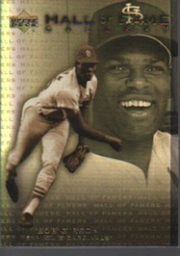 BOB GIBSON 2001 UPPER DECK HALL OF FAMERS HALL OF FAME GALLERY G3 EBay