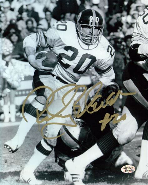 Rocky Bleier Signed Steelers 8x10 Photo Radtke Coa Pristine Auction