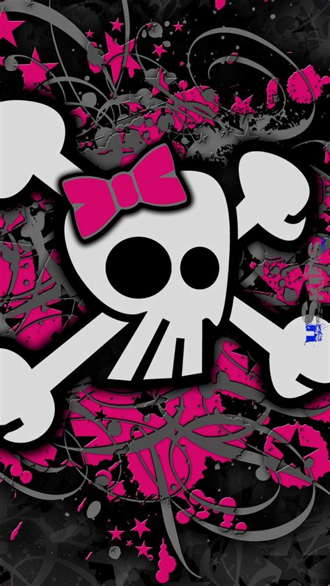 Girly Skull Wallpaper (58+ images)