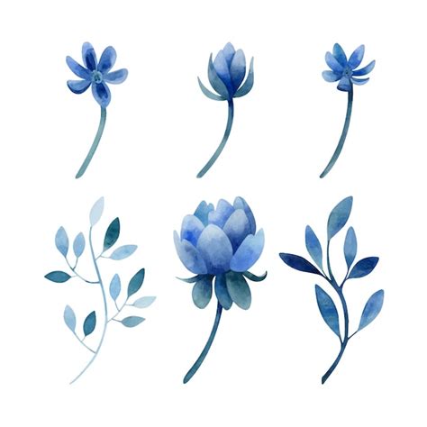 Blumen Blau Clipart