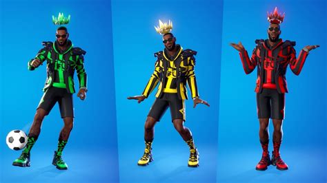 Lebron James Skin Showcase With Emotes And Dances Ffc Lebron James