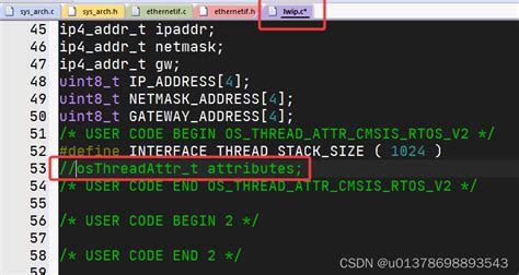 Stm H Dp Lwip Rt Thread Freertos Stm Cubemx Keil