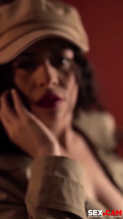 Woman In Spy Suit Shows Her Tits Hard