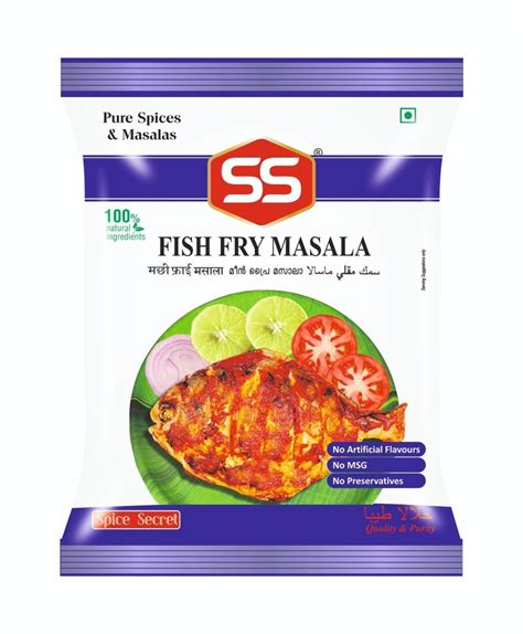 Ss Fish Fry Masala Packaging Type Pouch And Box At Rs 35packet In