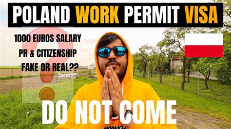 SAD REALITY OF POLAND WORK PERMIT VISA 2024 Jobs Salary In Poland