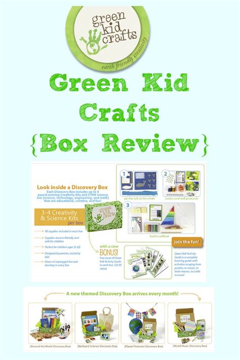 Green Kid Crafts {Box Review} - The Homeschool Village