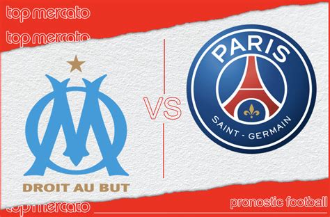 Pronostic OM PSG Gratuit et meilleures cotes à jouer