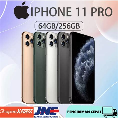 Jual IPhone 11 Pro 512GB 256GB 64GB 100 Original Second FULL SET