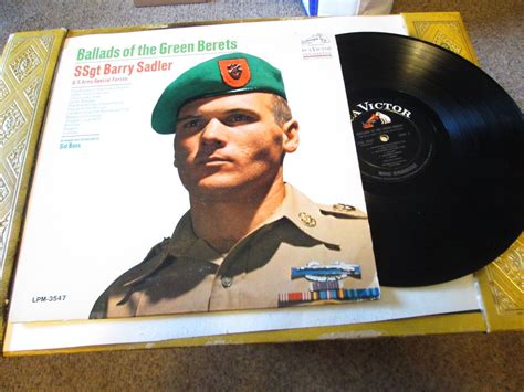 SSgt Barry Sadler Ballads Of The Green Berets Vintage 12 LP 1966 EBay