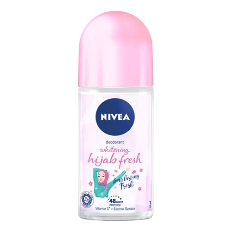 Nivea Deodorant Whitening Hijab Fresh Roll On 50ml Watsons Indonesia