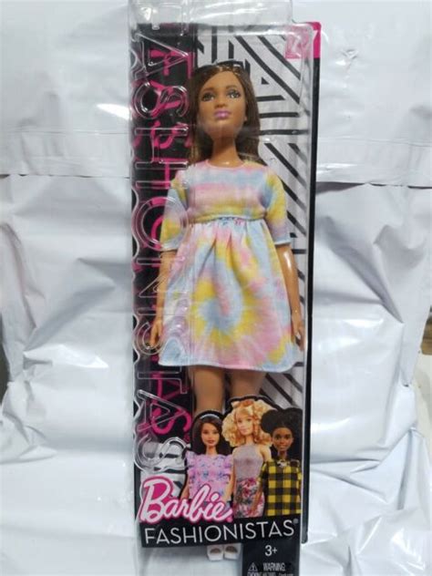 Barbie Fashionistas Doll FJF42 77 To Tie Dye Curvy Mattel NRFB EBay