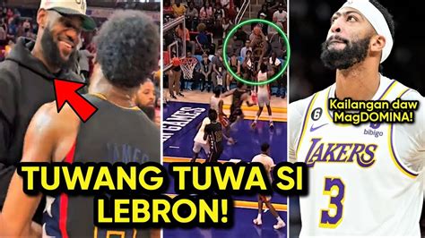 Nagpaulan Ng Tres Si Lebron James Jr Nag Ala Curry Davis Kailangan