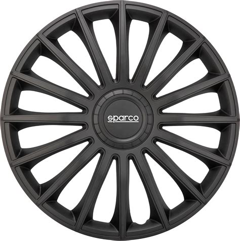 Sparco Spc1593Sv Set Copricerchi 4 Pezzi Treviso 15 Pollici Argento