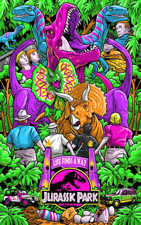 Life Finds A Way Jurassic Park Poster Jurassic Park World Jurassic