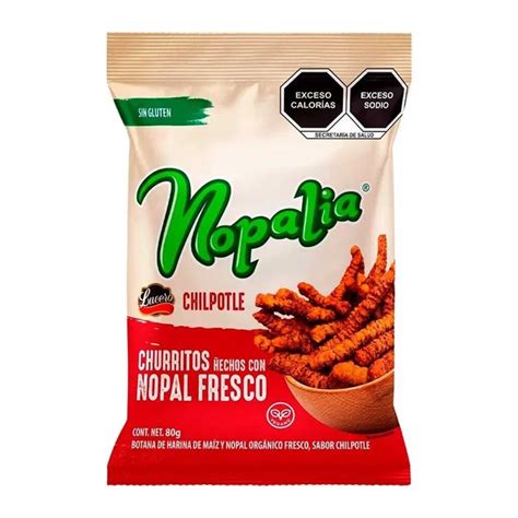 Churritos Nopalia De Nopal Con Chipotle G Soriana