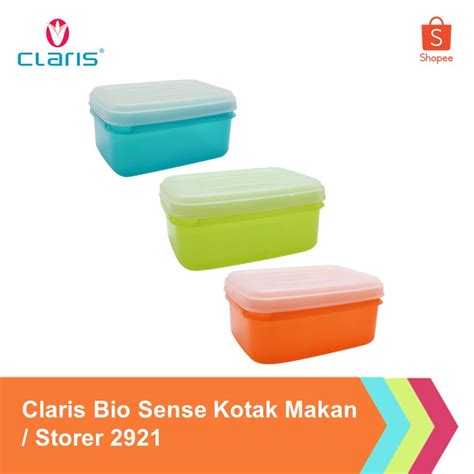 Jual Claris Bio Sense Kotak Makan Storer 2921 700 Ml Indonesia Shopee