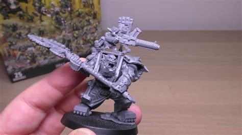 Orks Warboss In Mega Armour Review Wh K Youtube