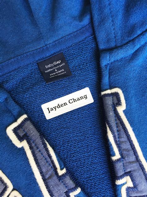 Iron on Clothing Labels Nursing Home Labels Daycare Labels | Etsy