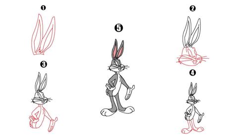 Bugs Bunny Drawing Step By Step | atelier-yuwa.ciao.jp