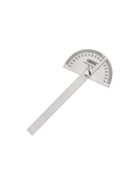 General Tools Heavy-Duty Stainless Steel Protractor