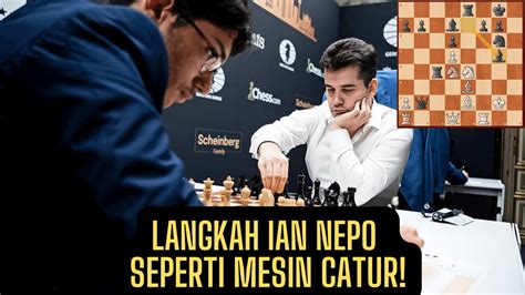 IAN NEPO DI AMBANG JUARA Alireza Firouzja Vs Ian Nepomniachtchi