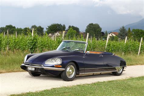 Photo CITROEN DS 21 Cabriolet 1967 Motorlegend