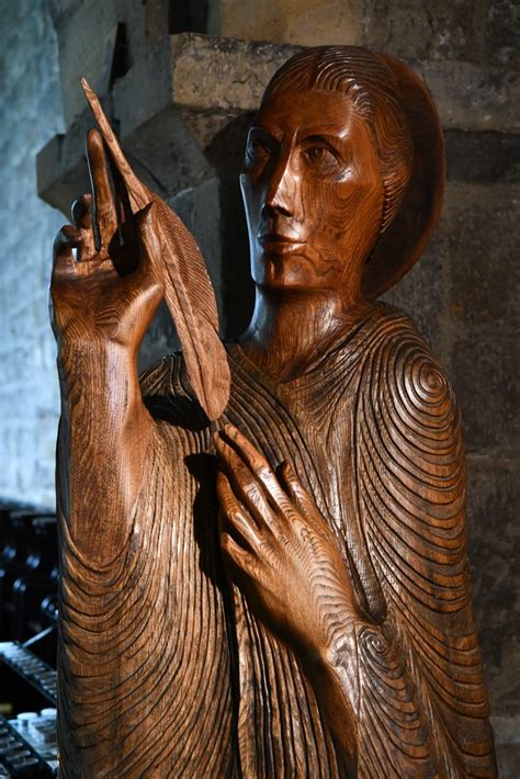 Jarrow St Paul S Church Wood Carving Michael Garlick