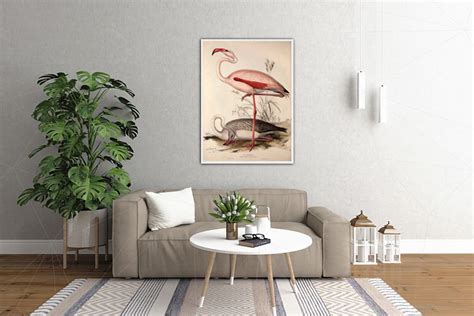 Flamingo Wall Art Print Flamingo Bird Print Home Decor - Etsy